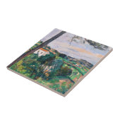 Paul Cezanne - Pijnboom in Estaque Tegeltje (Zijkant)