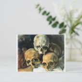 Paul Cézanne - Piramide van Schedels Briefkaart (Staand voorkant)