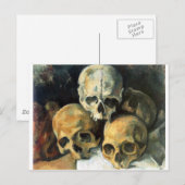 Paul Cézanne - Piramide van Schedels Briefkaart (Voorkant / Achterkant)