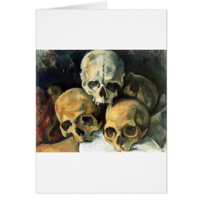 Paul Cézanne - Piramide van Skulls (Voorkant)