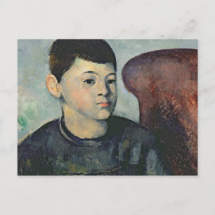 Paul Cezanne   Portret van de zoon van de kunstena Briefkaart