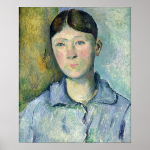 Paul Cezanne   Portret van Madame Cezanne, 1885-19 Poster