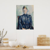 Paul Cezanne | Portret van Madame Cezanne, c.1890 Poster (Keuken)