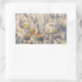 Paul Cezanne - Pot en Soup Tureen Rechthoekige Sticker (Tas)