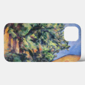 Paul Cezanne Red rock, c.1895 (oil on canvas) Case-Mate iPhone Case (Achterkant (horizontaal))