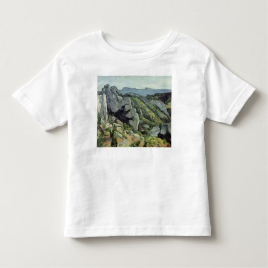 Paul Cezanne | Rocks te L'Estaque, 1879-82 Kinder Shirts (Voorkant)