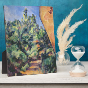 Paul Cezanne   Roodgesteente, c.1895 (olie op canv Fotoplaat