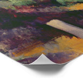 Paul Cezanne | Roodgesteente, c.1895 (olie op canv Poster (Hoek)