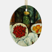 Paul Cezanne schilderij, Cherries, Keramisch Ornament (Rechts)