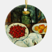 Paul Cezanne schilderij, Cherries, Keramisch Ornament (Voorkant)