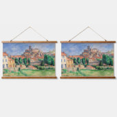 Paul Cezanne  Schilderij van Cezanne  Cezanne Gard Hangend Wandkleed (Dubbel)