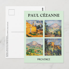 Paul Cezanne - Selectie Landschap Meesterwerken Briefkaart