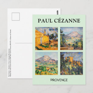 Paul Cezanne - Selectie Landschap Meesterwerken Briefkaart