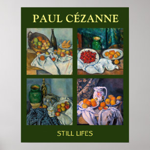 Paul Cezanne - Selectie Meesterwerken Stilleven Poster
