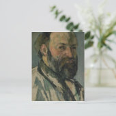 Paul Cezanne | Self Portrait, c.1877-80 Briefkaart (Staand voorkant)