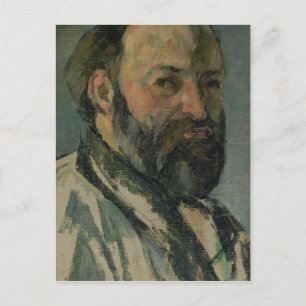 Paul Cezanne   Self Portrait, c.1877-80 Briefkaart