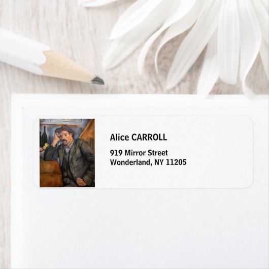 Paul Cezanne - Smoker Etiket (Insitu)