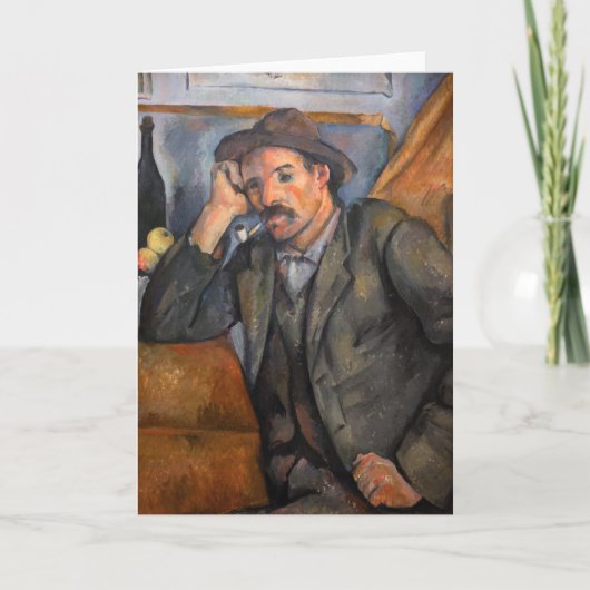 Paul Cezanne - Smoker Kaart (Voorkant)