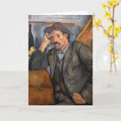Paul Cezanne - Smoker Kaart (Gele Bloem)