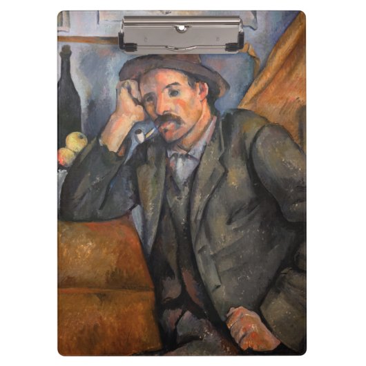 Paul Cezanne - Smoker Klembord (Voorkant)