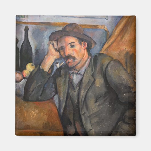 Paul Cezanne - Smoker Magneet (Voorkant)
