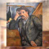 Paul Cezanne - Smoker Raamsticker (Vel 2)