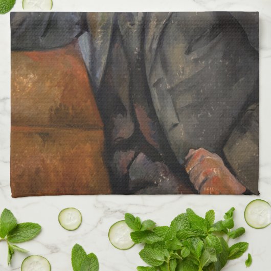 Paul Cezanne - Smoker Theedoek (Gevouwen)