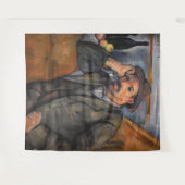 Paul Cezanne - Smoker Wandkleed (Voorkant (horizontaal))