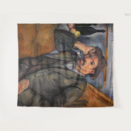 Paul Cezanne - Smoker Wandkleed (Voorkant (horizontaal))