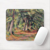 Paul Cezanne | Sous-bois 1890-94 Muismat (Met muis)