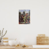 Paul Cezanne - steengroeve nabij Bibemus Poster (Keuken)