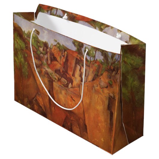 Paul Cezanne Steinbruch Bibemus Groot Cadeauzakje (Achterkant Gekanteld)
