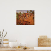 Paul Cezanne Steinbruch Bibemus Poster (Keuken)