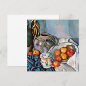 Paul Cezanne - stil leven met appels Kaart (Voorkant / Achterkant)