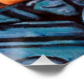 Paul Cezanne - stil leven met appels Perfect Poster (Hoek)