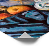 Paul Cezanne - stil leven met appels Poster (Hoek)