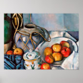 Paul Cezanne - stil leven met appels Poster (Voorkant)
