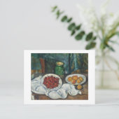 PAUL CÉZANNE "STILL LIFE BRIEFKAART (Staand voorkant)