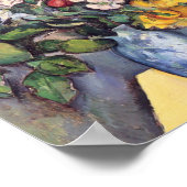 Paul Cezanne-still Life Flowers in a Vase Poster (Hoek)