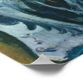 Paul Cezanne still Life Ginger Jar en Eggplant Poster (Hoek)