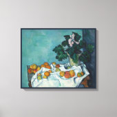 Paul Cezanne Still Life With Apples Fine Art Canvas Afdruk (Voorkant)