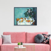 Paul Cezanne Still Life With Apples Fine Art Canvas Afdruk (Insitu (Woonkamer))
