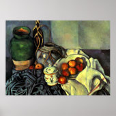 Paul Cezanne - Still Life with Apples Poster (Voorkant)