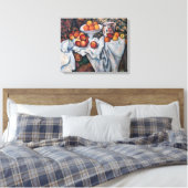 Paul Cezanne - Stilleven, Appelen en Sinaasappels Canvas Afdruk (Insitu (Slaapkamer))