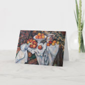 Paul Cezanne - Stilleven, Appelen en Sinaasappels Kaart (Voorkant)