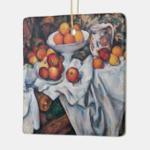 Paul Cezanne - Stilleven, Appelen en Sinaasappels Keramisch Ornament (Links)