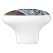 Paul Cezanne - Stilleven, Appelen en Sinaasappels Keramische Knop (Zijkant)