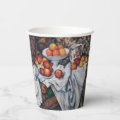 Paul Cezanne - Stilleven, Appelen en Sinaasappels Papieren Bekers (Achterkant)