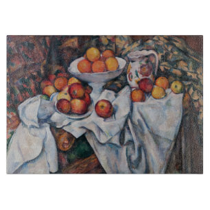 Paul Cezanne - Stilleven, Appelen en Sinaasappels Snijplank