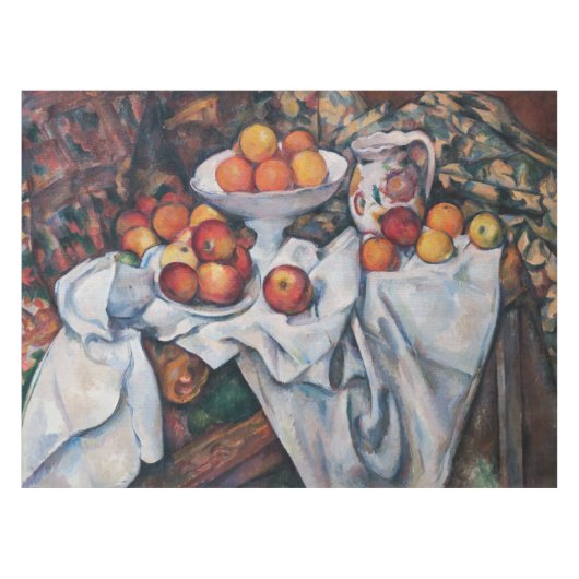 Paul Cezanne - Stilleven, Appelen en Sinaasappels Tafelkleed (Voorkant (Horizontaal))